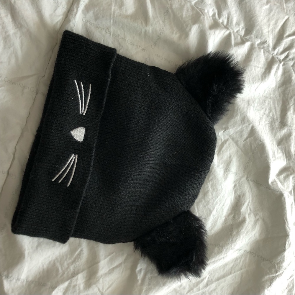 Kitty ears beanie